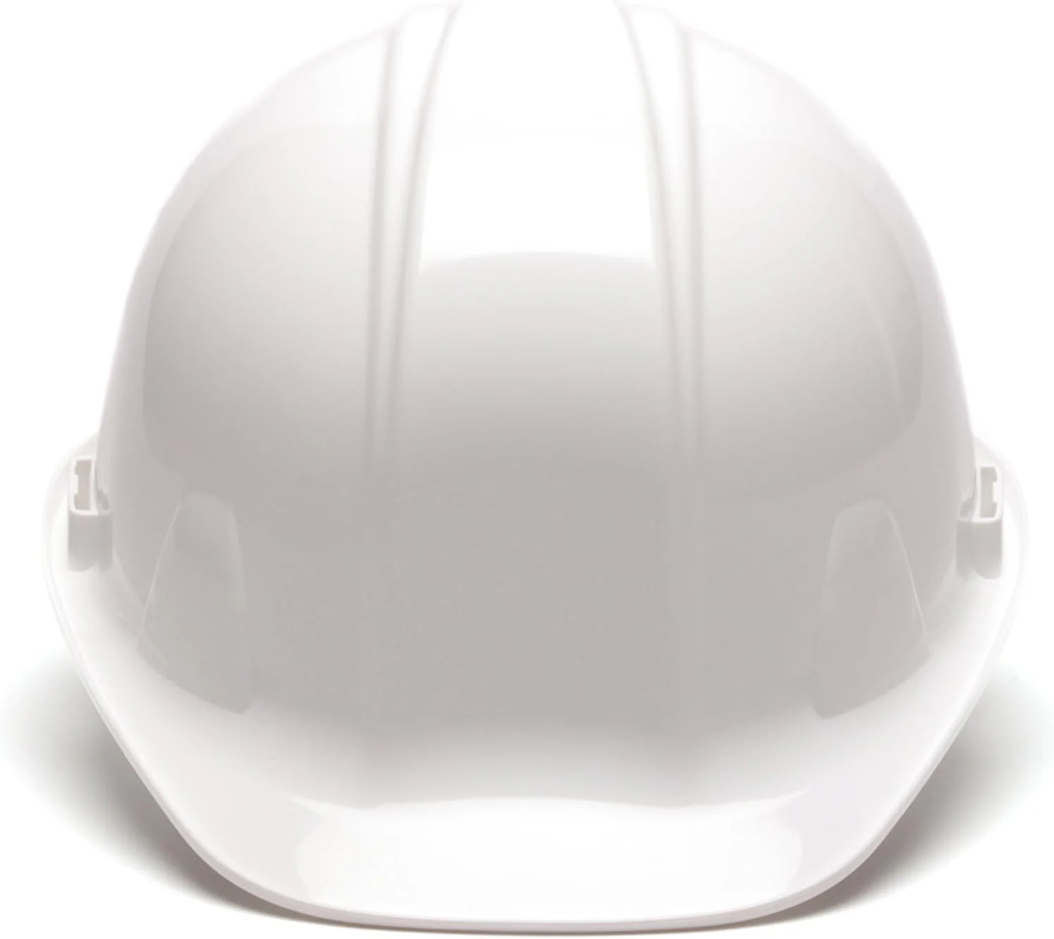 Pyramex HP16110 SL Series Cap Style Hard Hat 6 Point Ratchet Suspension White - Image 2