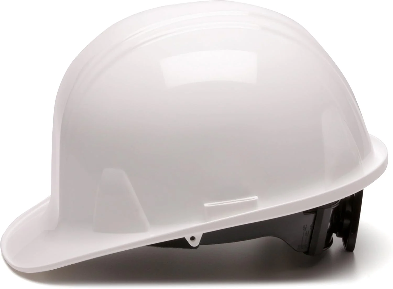 Pyramex HP16110 SL Series Cap Style Hard Hat 6 Point Ratchet Suspension White - Image 3