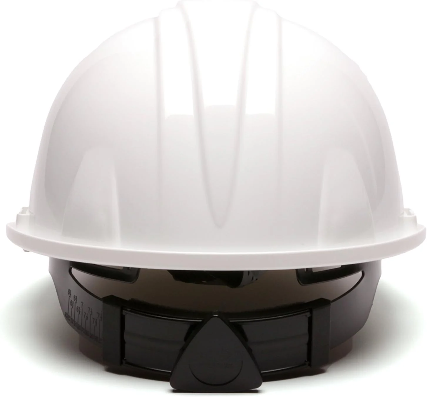 Pyramex HP16110 SL Series Cap Style Hard Hat 6 Point Ratchet Suspension White - Image 4