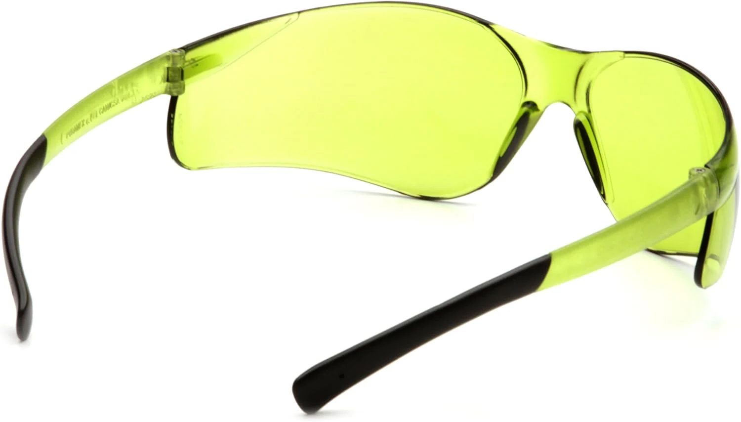 Pyramex S2514S Ztek Safety Glasses, Pale Green Frame/IR 1.5 Pale Green Lens - Image 2