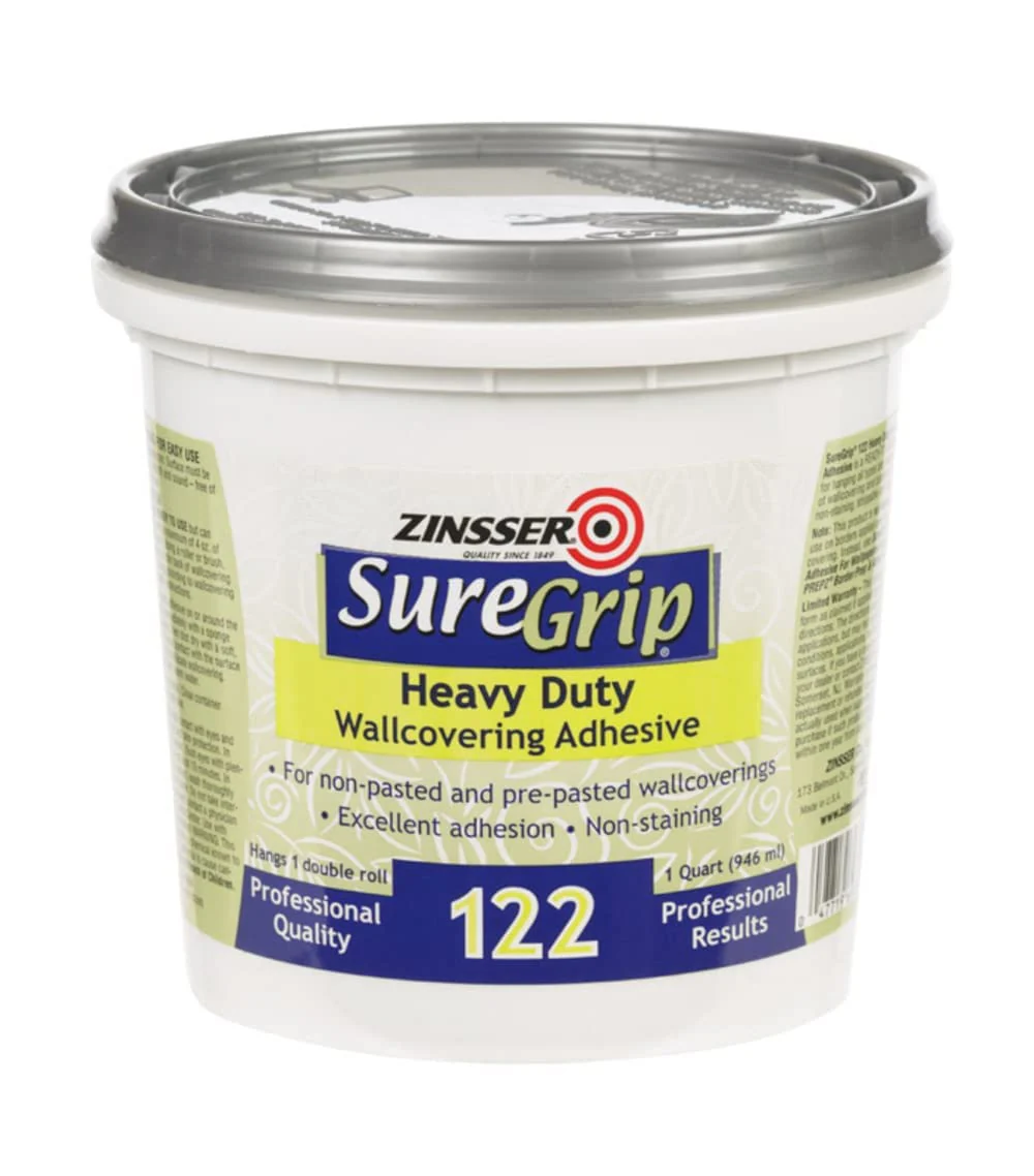 Zinsser 69384 Clear SureGrip Heavy Duty Strippable Wallcovering Adhesive - Image 4