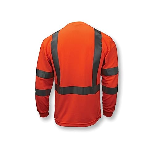 Radians ST21 Class 3 Long Sleeve T-shirt with Max-Dri (Size Small) - Image 4