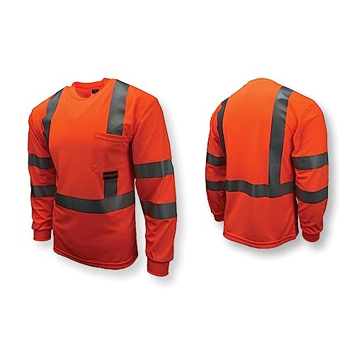 Radians ST21 Class 3 Long Sleeve T-shirt with Max-Dri (Size Small) - Image 5