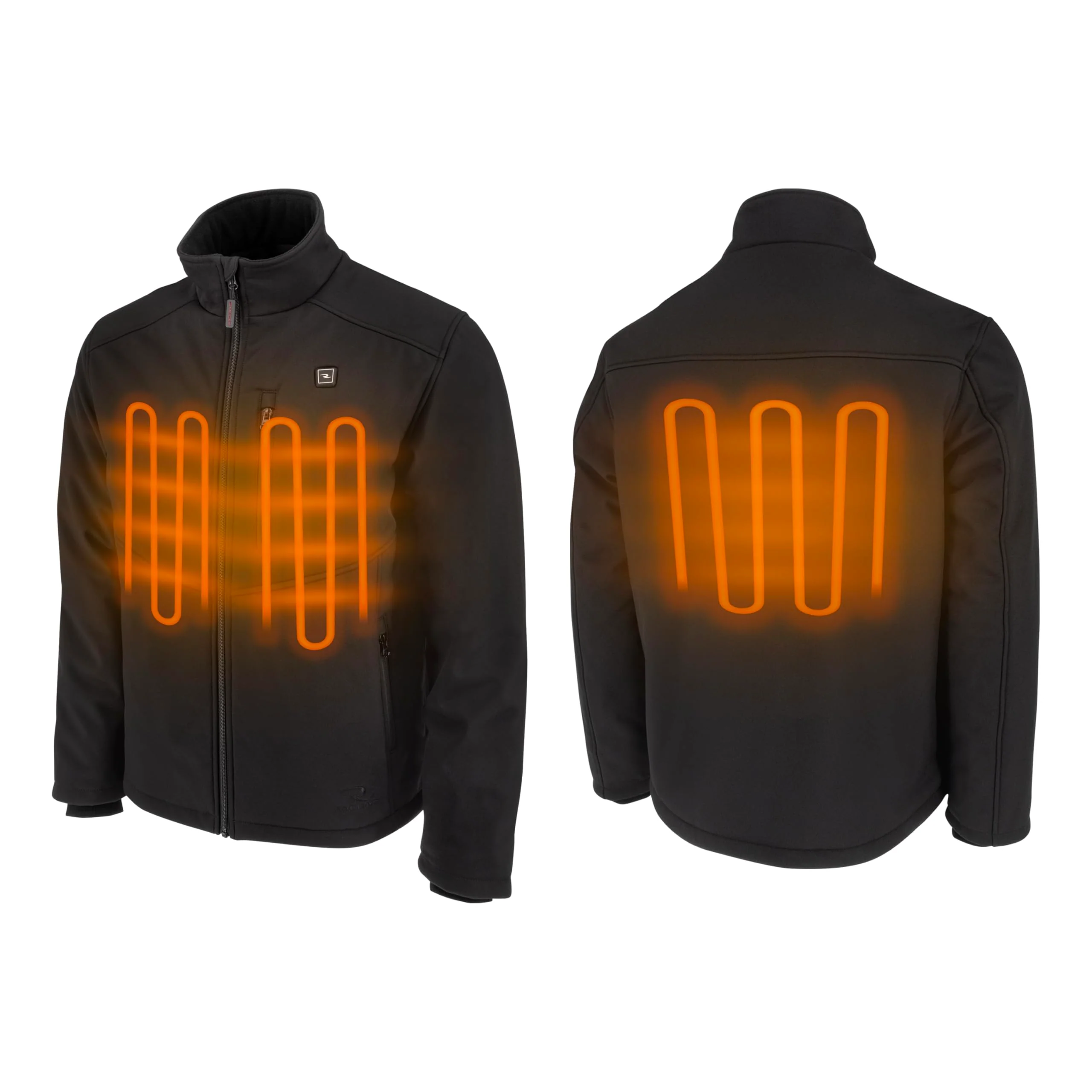 Radians (RHG-J100B-2X) Men's Standard Heated Apparel - Jackets, Black, XX-Large