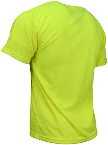 Radians ST11-NPGS-3X Polyester Mesh Non-Rated Short Sleeve Safety T-Shirt, Green, 3X-Large - Image 2