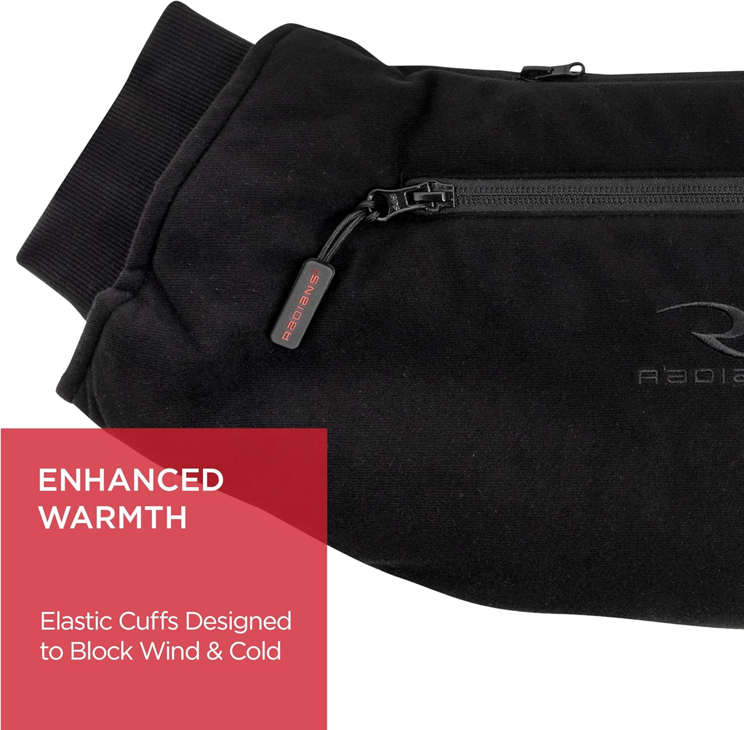 Radians (RHG-A900) Wind Resistant Cold Weather Heated Hand Warmer Kit with Battery - Black - Image 6