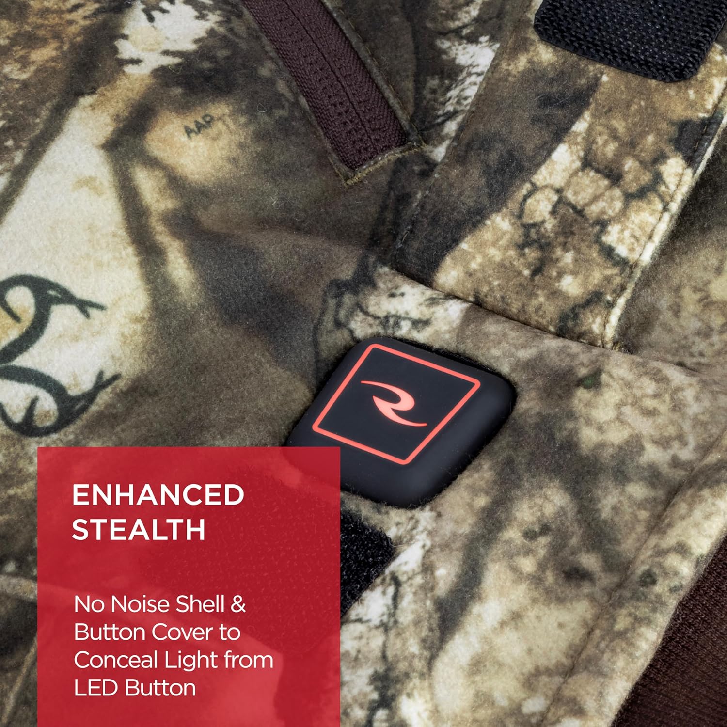 Radians RHG-A900 Wind Resistant Cold Weather Heated Hand Warmer Kit with Battery - Camo - Image 6