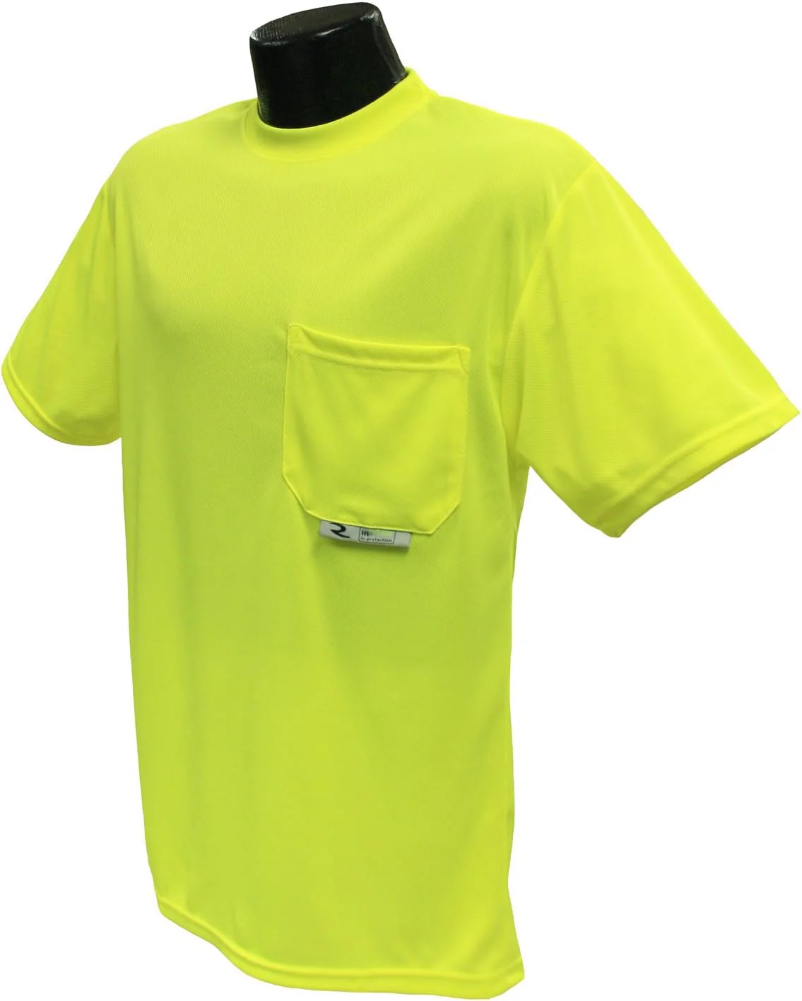 Radians Polyester Mesh Non-Rated Short Sleeve Safety T-Shirt, Large - Image 2