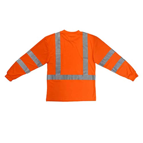 Radians Class 3 Max-Dri Moisture Wicking Mesh Long Sleeve Safety T-Shirt - Image 7