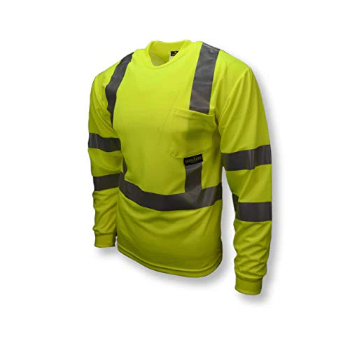 Radians Class 3 Max-Dri Moisture Wicking Mesh Long Sleeve Safety T-Shirt - Image 9