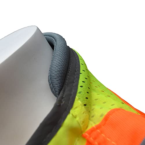 Radians SV55 Class 2 Heavy Woven Two Tone Woven/Mesh Engineer Vest Hi-Vis - Image 7