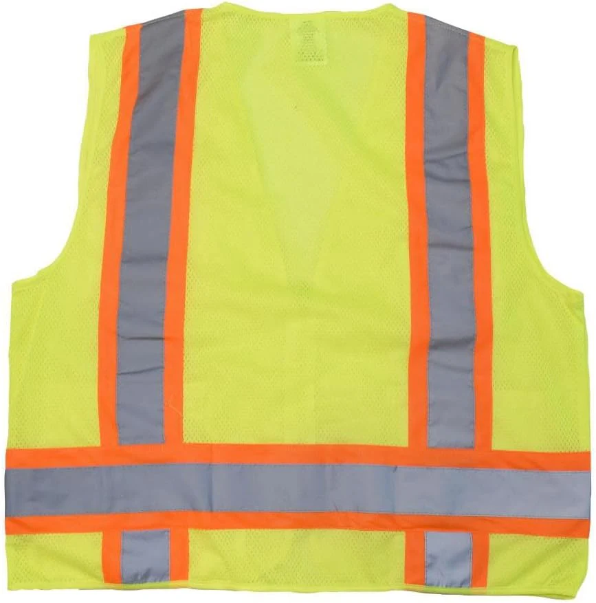 Radians | ‎SV6-GRN | Radians SV6G4X Two Tone Surveyor Class 2 Safety Vest, 4X-Large, Green - Image 7