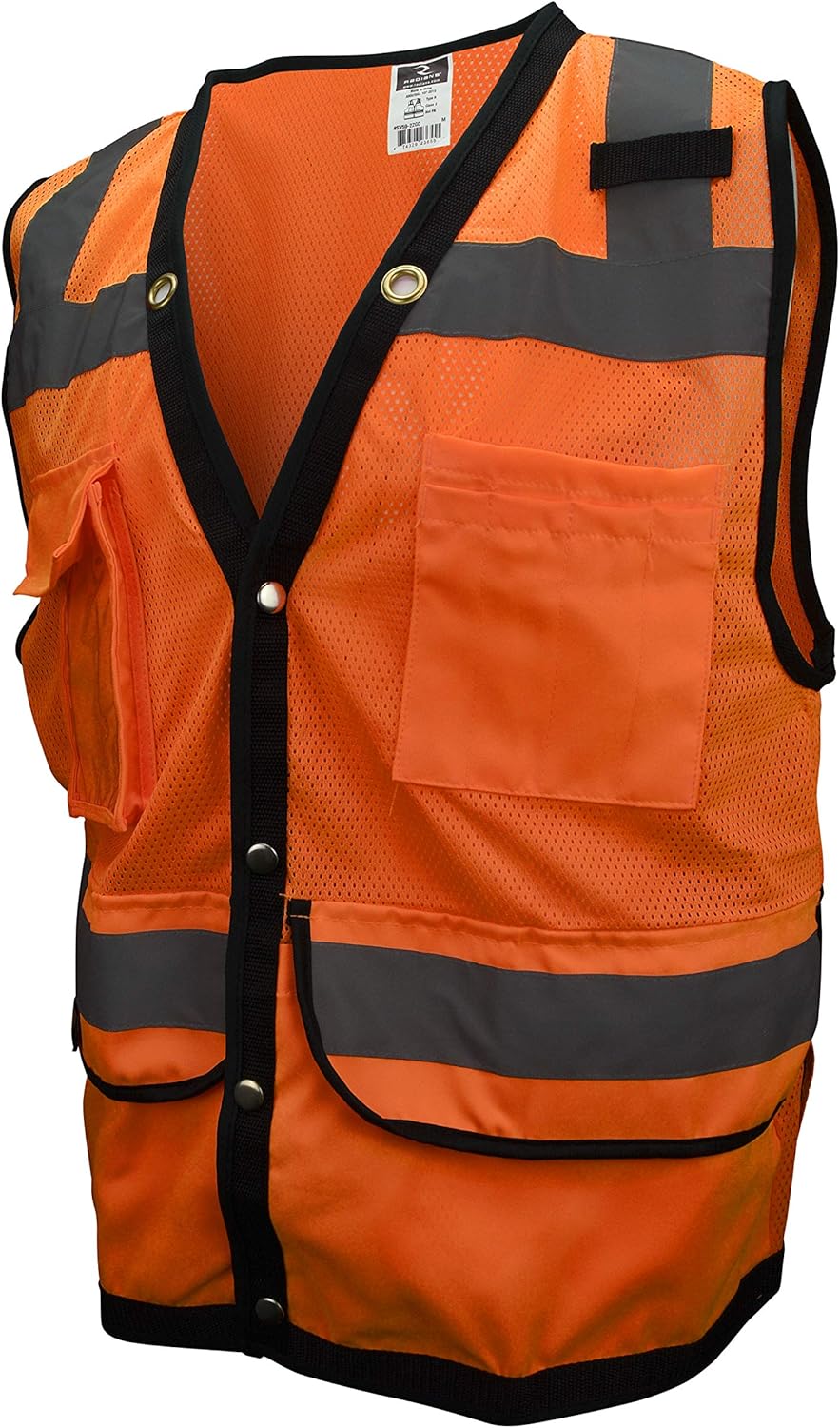 Radians SV59-2ZGD-2X Unisex Industrial Safety Vest Safety Orange, Large - Image 2