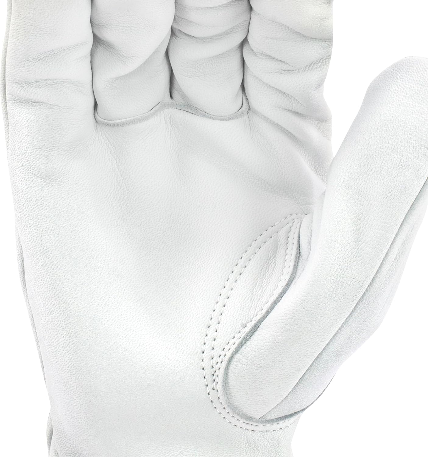 Radians RWG58M Unisex Cut Resistant A6 KAMORI White Grain Goatskin Driver, Medium - Image 7