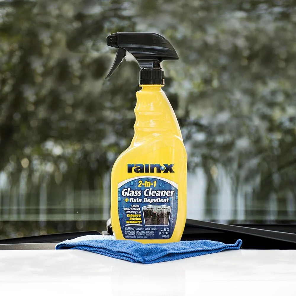 Rain-X 5071268 2-in-1 Glass Cleaner and Rain Repellant, 23 oz. (Pack of 1) - Image 5