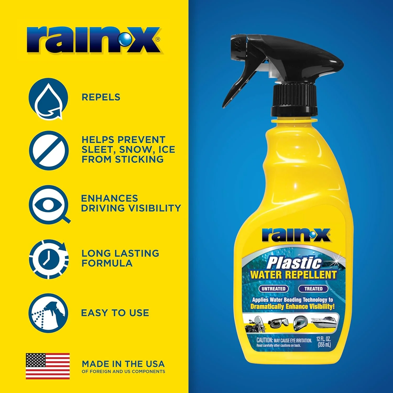 Rain-X 620036-6PK Plastic Treatment, 12 fl. oz. (Pack of 6) - Image 3