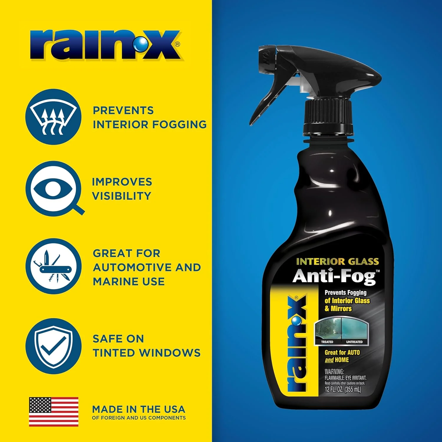 Rain-X 630046 Interior Glass Anti-Fog, 12 Fl Oz (Pack of 1) - Image 5