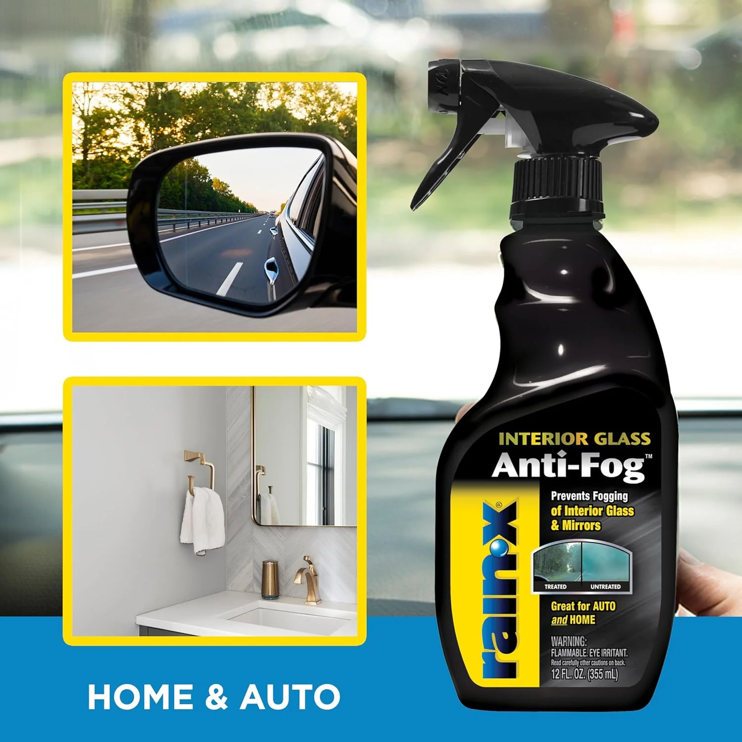Rain-X 630046 Interior Glass Anti-Fog, 12 Fl Oz (Pack of 1) - Image 9
