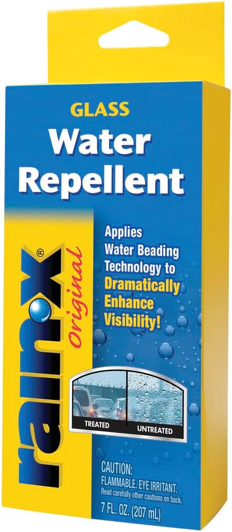 Rain-X 800002243 Exterior Glass Treatment To Dramatically Improve Wet Weather Driving Visibility, Squeeze Bottle, 7 Fl Oz (Pack of 1) - Image 2