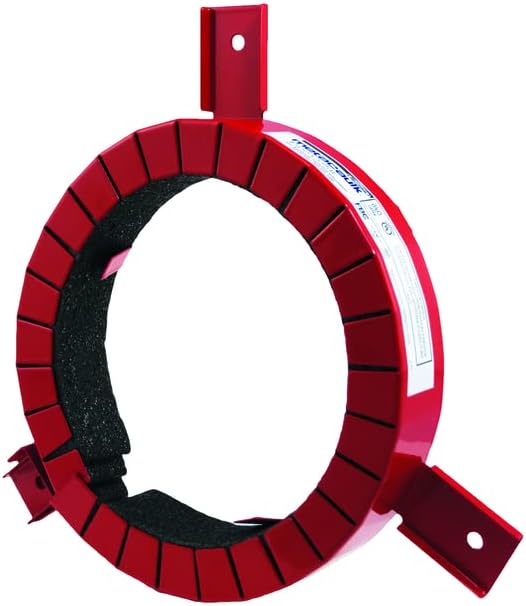 RectorSeal Metacaulk Intumescent Pipe Collar 66354, Fits Well in Limited Access Areas, Firestop, 6" - Image 2