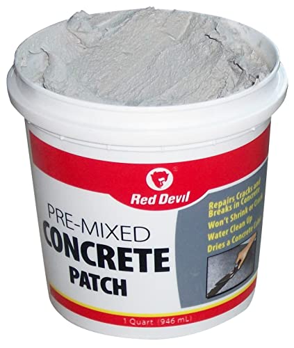 Red Devil 0641 Pre-Mixed Concrete Patch, 1 Gallon, Pack of 2, Gray, Made in USA - Image 5