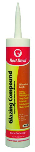 Red Devil 0666 Glazing Compound, 10.1 oz.