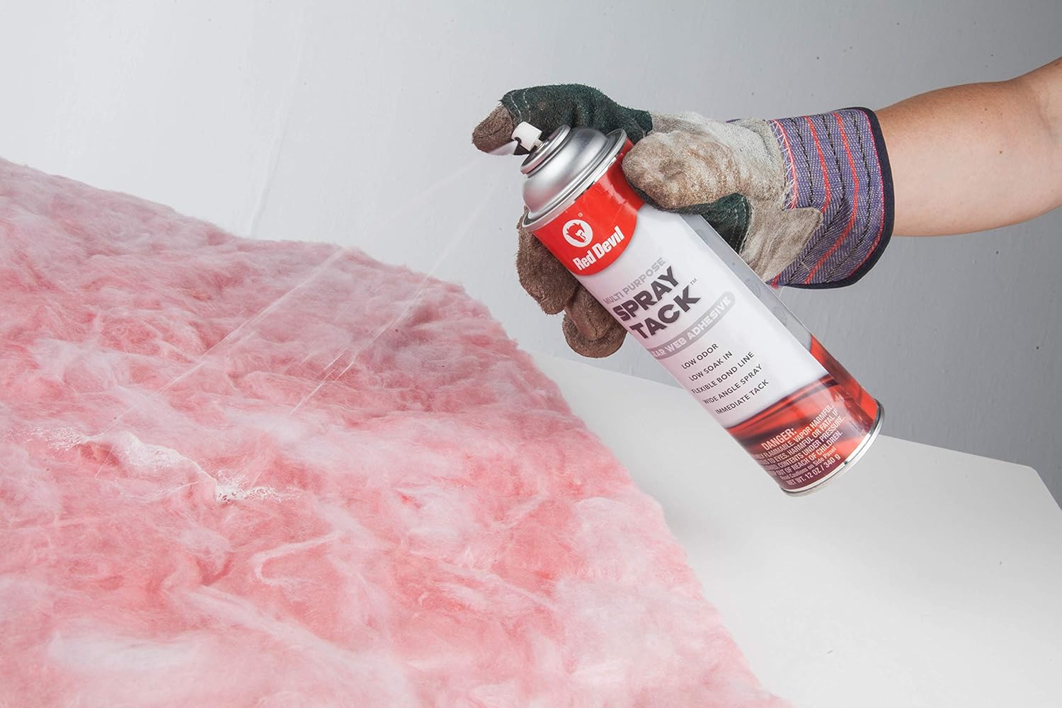 Red Devil 0843DI Multi Purpose Spray Adhesive 12 oz., Pack of 12 - Image 5