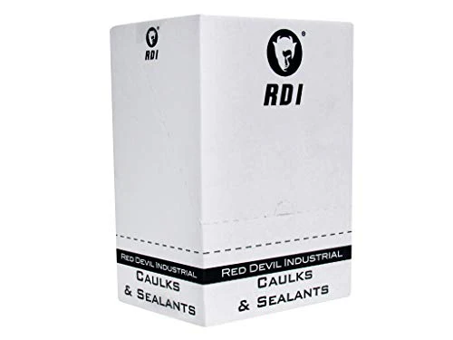 Red Devil 089650 Extreme Temperature HVAC/R Silicone Sealant, Long-Lasting Weather-Resistant Adhesive, 280 ml, Aluminum, 12-Pack - Image 2