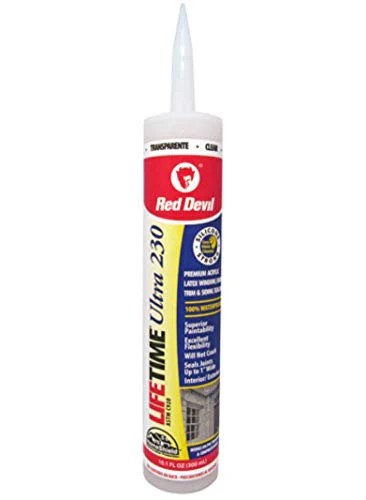 Red Devil Lifetime Ultra 230 Premium Elastomeric Acrylic Latex Sealant - Image 8