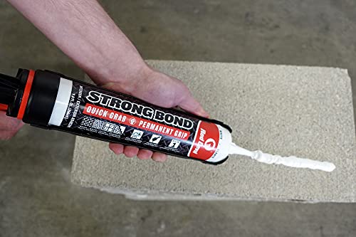 Red Devil Strong Bond Heavy-Duty Adhesive & Sealant (White) - Image 4