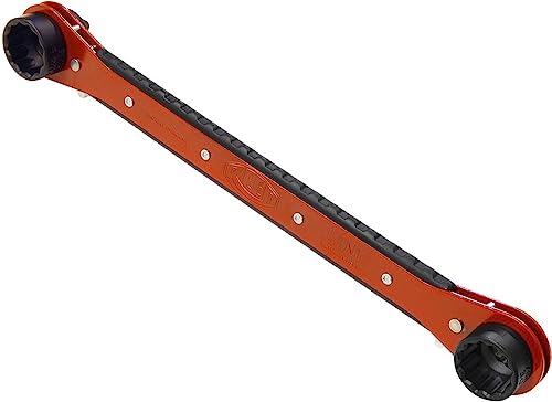 Reed Mfg Dual Socket Wrench with Four Sockets