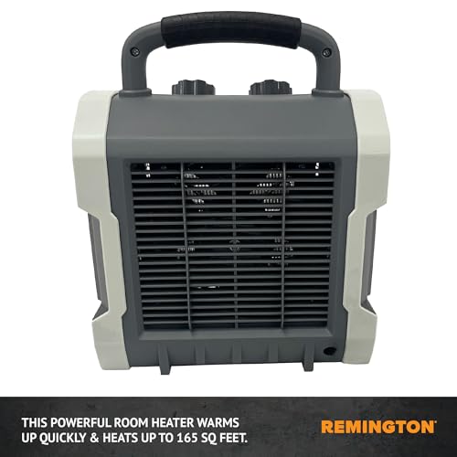 Remington 1500W Heavy-Duty Electric Heater Portable Electric Heater for Garage, Workshop, or Jobsite (REM-222A-120) - Image 4