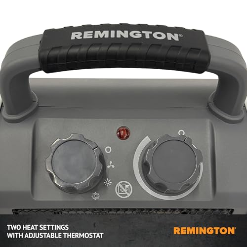 Remington 1500W Heavy-Duty Electric Heater Portable Electric Heater for Garage, Workshop, or Jobsite (REM-222A-120) - Image 5