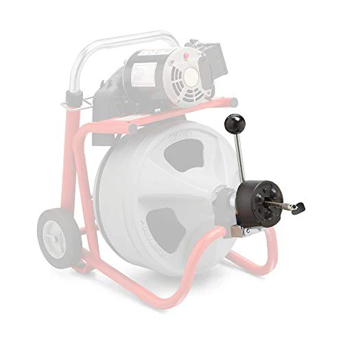 RIDGID 26998 Model K-400 Drain Cleaning 120-Volt Drum Machine Kit with C-45IW 1/2" x 75' Cable, White, Black, Red - Image 3