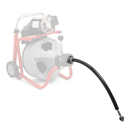RIDGID 26998 Model K-400 Drain Cleaning 120-Volt Drum Machine Kit with C-45IW 1/2" x 75' Cable, White, Black, Red - Image 4