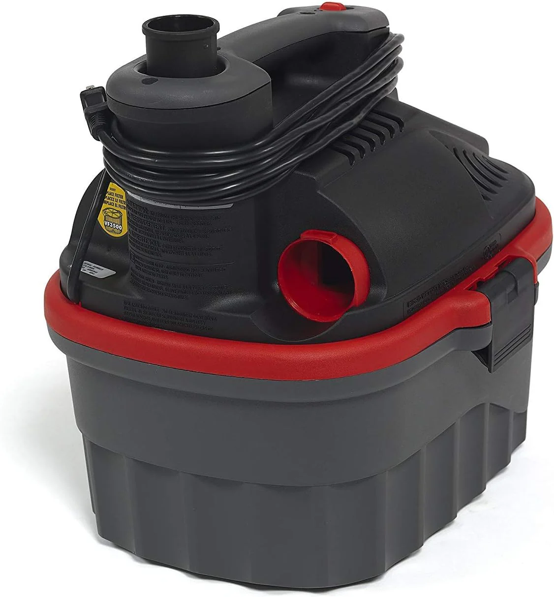 RIDGID 50313 Model 4000RV 4-Gallon Portable Wet and Dry Compact Vacuum Cleaner with 5.0 Peak-HP Motor, 4 Gallon - Image 3