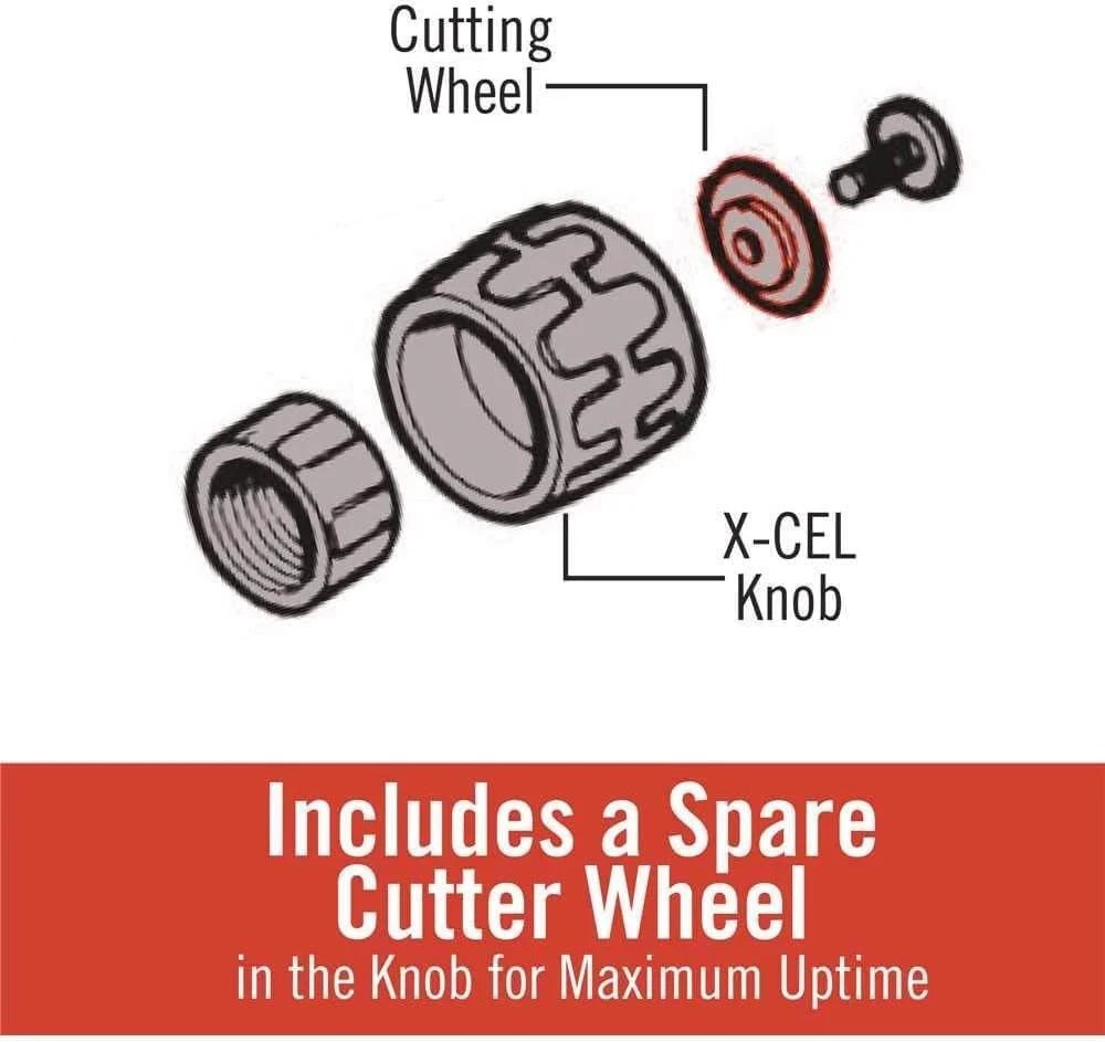 RIGID 31622 Model 150 Constant Swing Tubing Cutter, 1/8-inch to 1-1/8-inch Tube Cutter - Image 5
