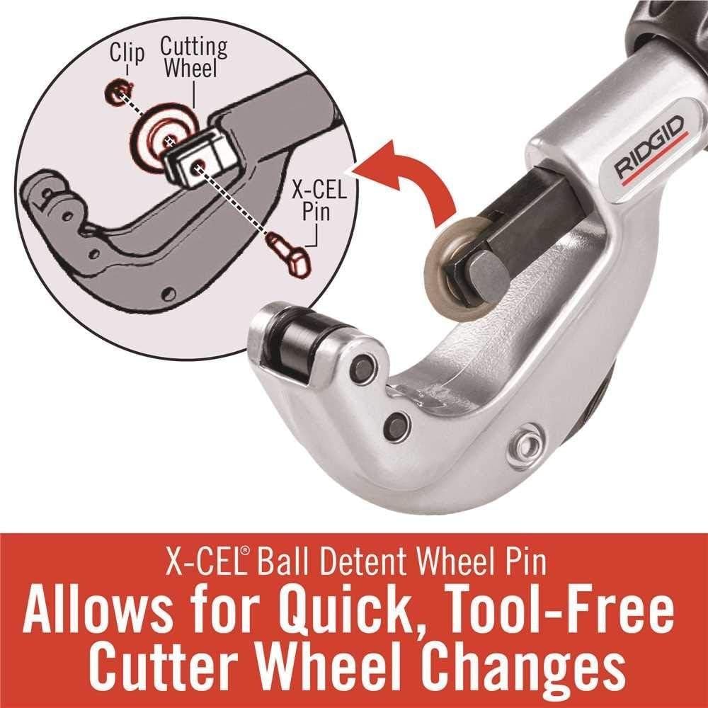 RIGID 31622 Model 150 Constant Swing Tubing Cutter, 1/8-inch to 1-1/8-inch Tube Cutter - Image 6