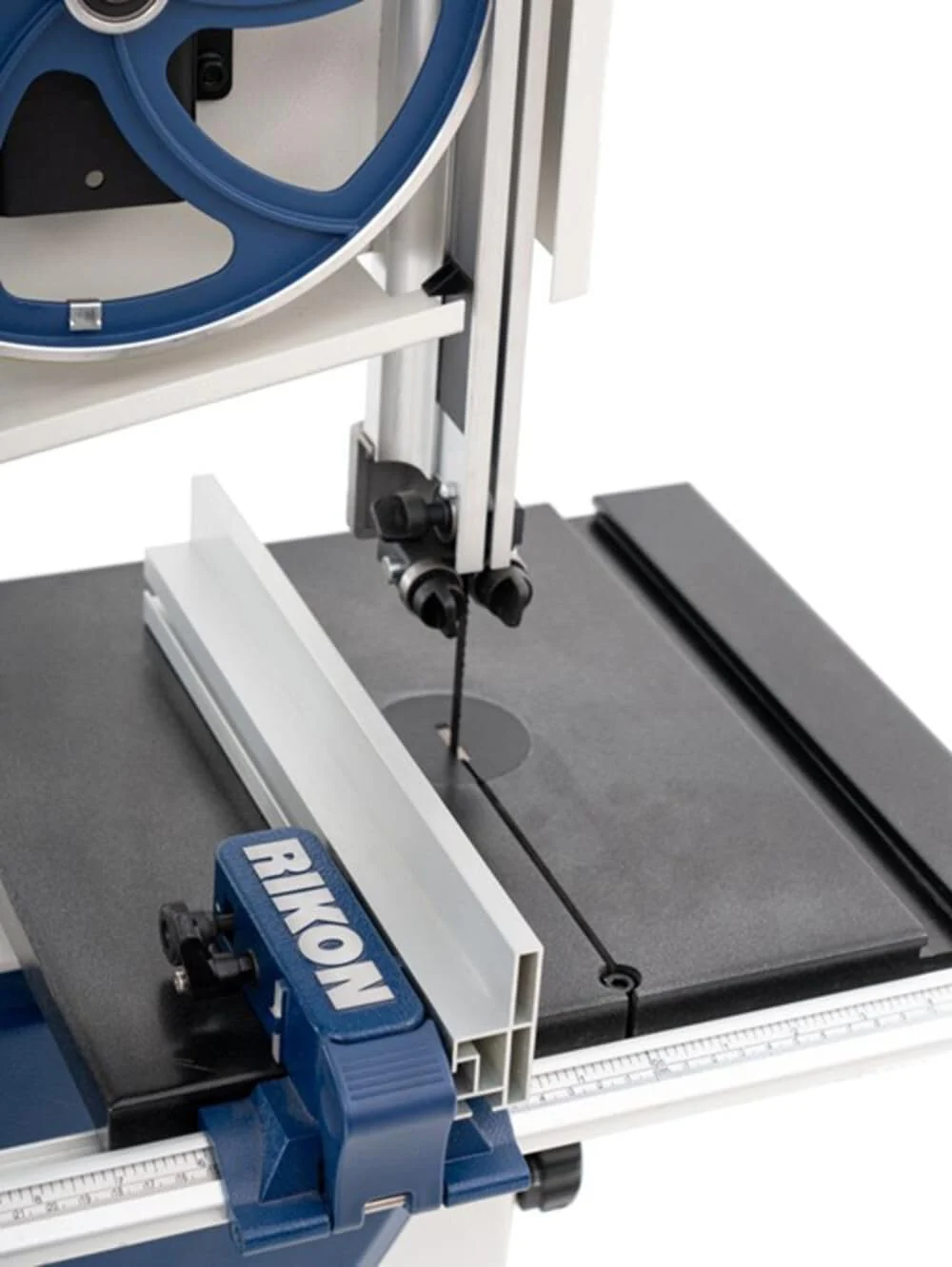 Rikon 10‑3062S 10″ Deluxe Bandsaw with Stand Model – ½HP, Two-Speed, 5″ Resaw Height × 9‑5/8″ Throat, Cast-Iron Table, Tool-Less Blade Guides, Includes Blade & Stand - Image 4