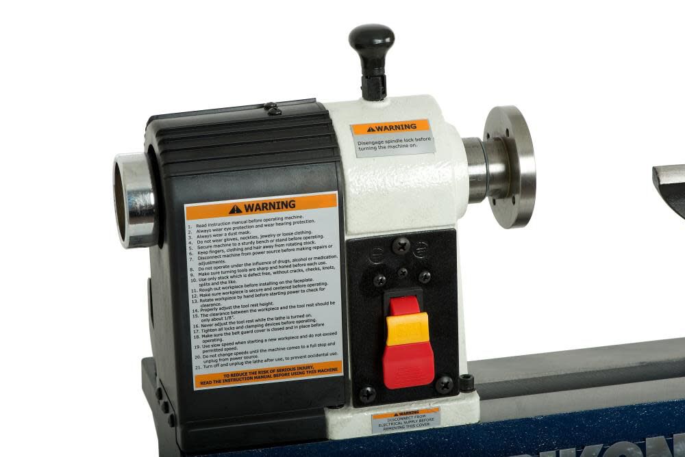 RIKON Power Tools 70-105 10" x 18" 1/2 hp Mini Lathe - Image 8