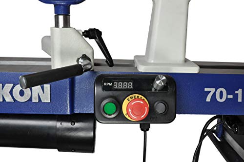 RIKON 12 In. x 16 In. Variable Speed Midi-Lathe - Image 3