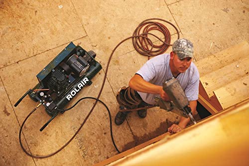 Rolair 9-Gallon Twin Tank Compressor with Dual Controls - Image 6
