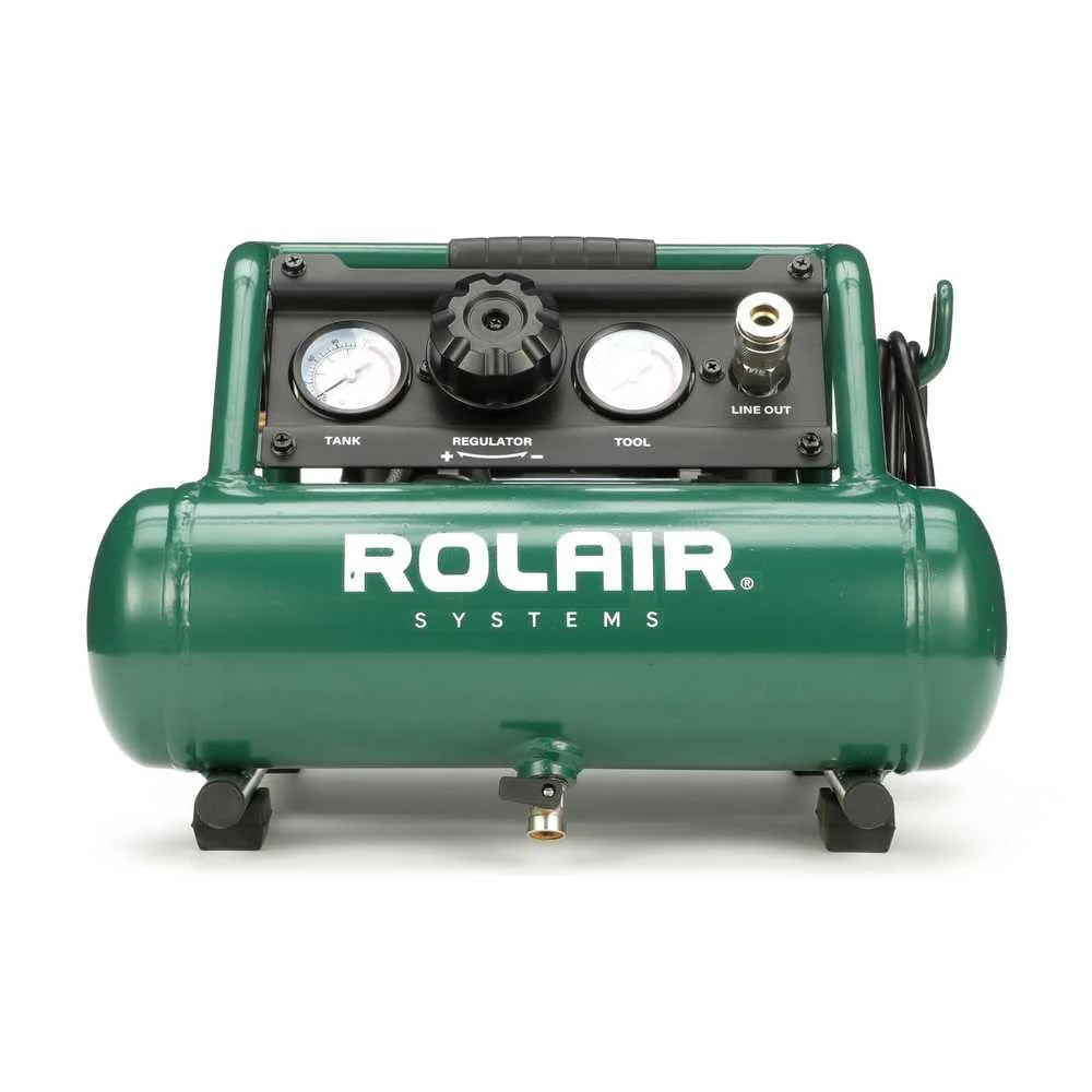 Rolair .5 Hp Ultra Quiet Portable Air Compressor - Image 4