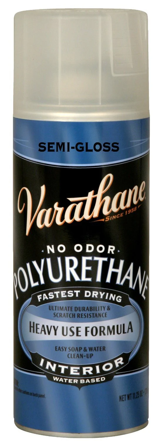 Rust-Oleum Varathane 200181 Water-Based Ultimate Polyurethane Spray, 11.25 oz, Semi-Gloss (Pack of 1)