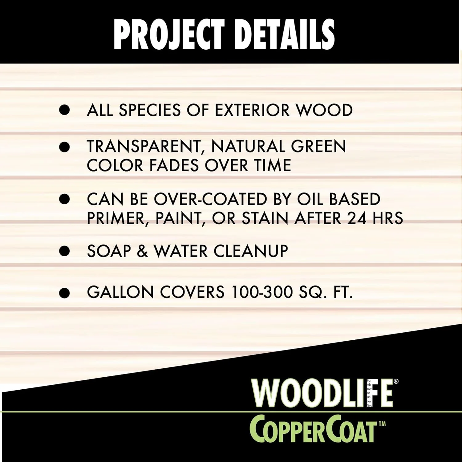 Rust-Oleum 1904A Wolman Woodlife CopperCoat Green Wood Preservative-Below Ground, Quart Quart (Pack of 1) - Image 7