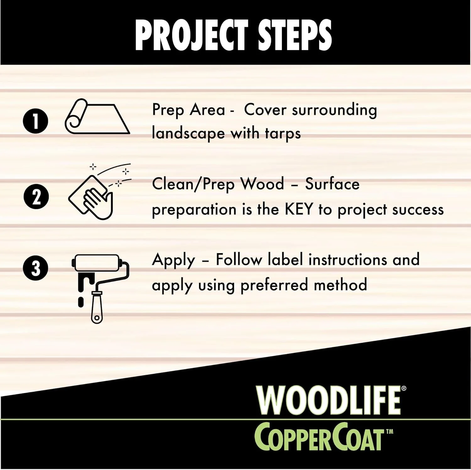 Rust-Oleum 1904A Wolman Woodlife CopperCoat Green Wood Preservative-Below Ground, Quart Quart (Pack of 1) - Image 8
