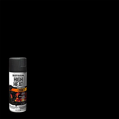 Rust-Oleum 248903 Automotive High Heat Spray Paint, 12 oz, Flat Black - Image 2
