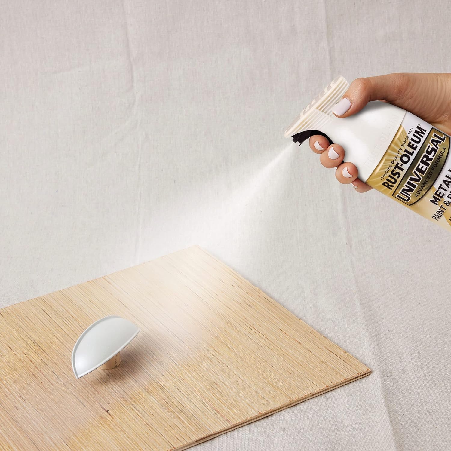 Rust-Oleum 261411 Universal All Surface Metallic Mist Spray Paint, 11 oz, Pearl Mist (Pack of 6) - Image 7