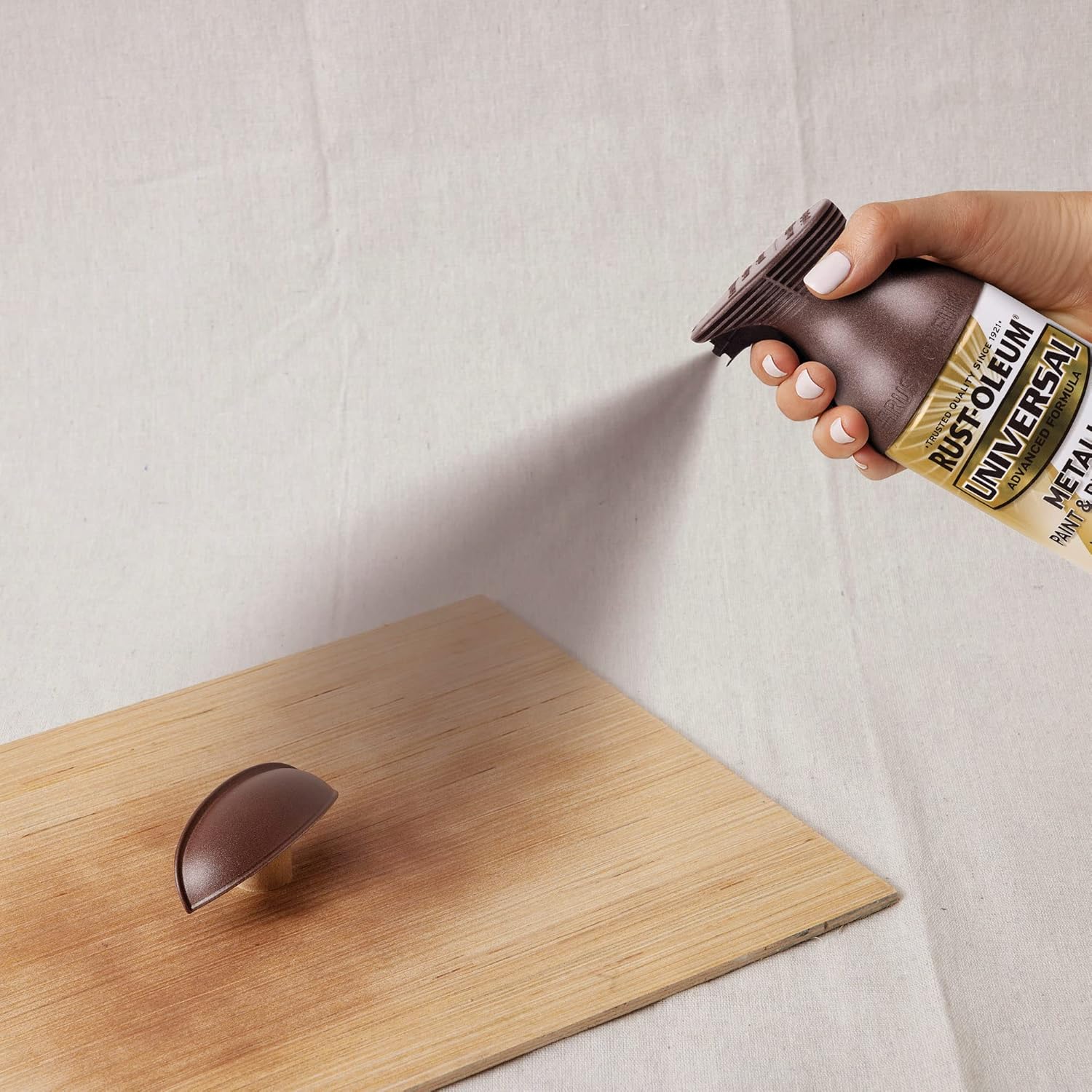 Rust-Oleum 271472 Universal All Surface Metallic Spray Paint, 11 oz, Flat Burnished Amber (Pack of 6) - Image 7