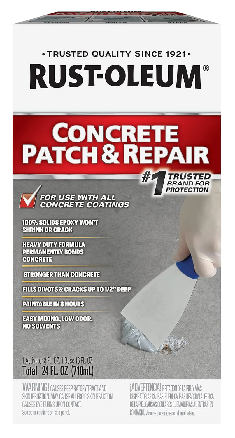 Rust-Oleum 301012 Concrete Patch & Repair, 24 oz, Gray - Image 2